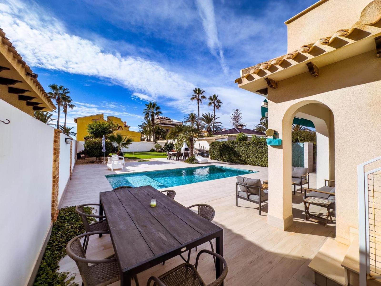 Beach Villa Playa Flamenca Orihuela Dış mekan fotoğraf